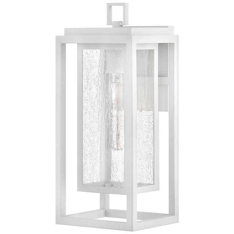 Image 4 Hinkley Outdoor Republic Medium Wall Mount Lantern Textured White more views