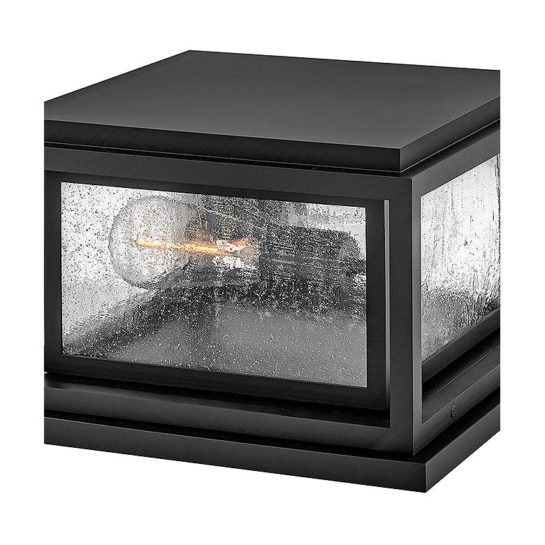 Image 2 Hinkley Outdoor Republic Small Pier Mount Lantern Black more views