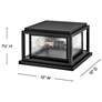 3_Hinkley Outdoor Republic Small Pier Mount Lantern Black more views