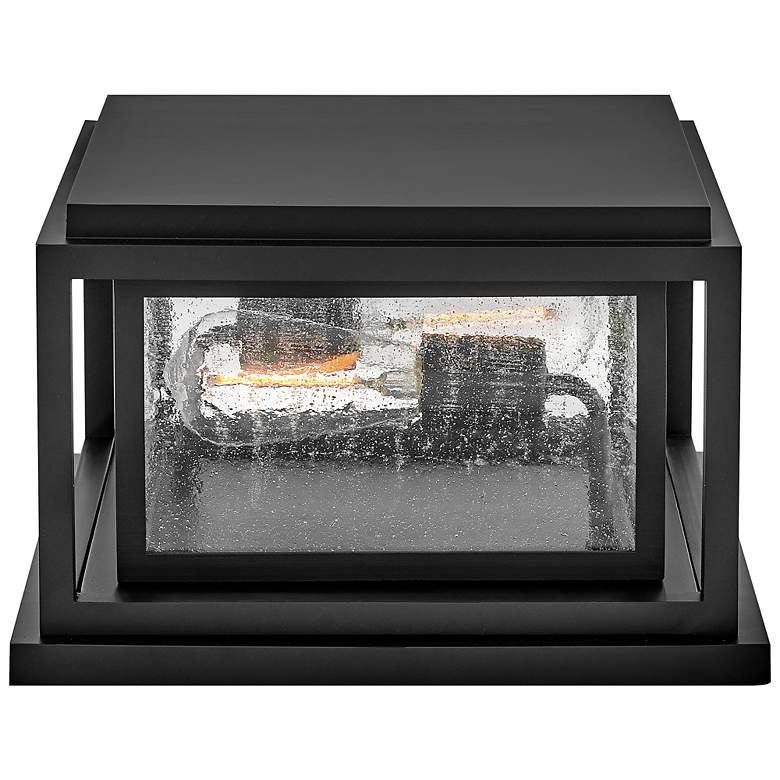 Image 6 Hinkley Outdoor Republic Small Pier Mount Lantern Black more views
