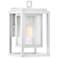 Hinkley Outdoor Republic Small Wall Mount Lantern Textured White