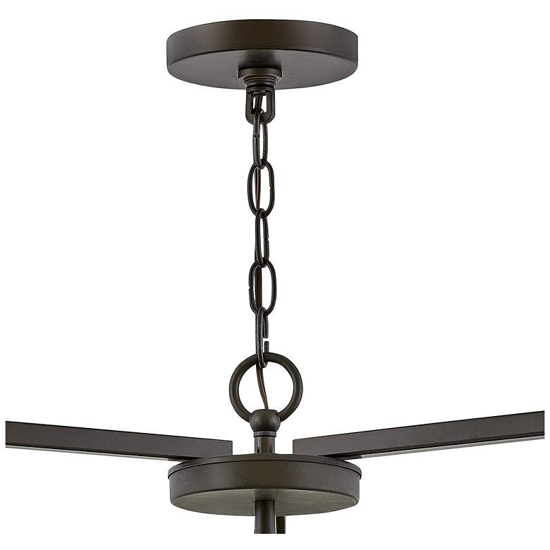 Image 5 Hinkley Outdoor Riverwood Medium Single Tier Chandelier 28" Warm Bronz more views