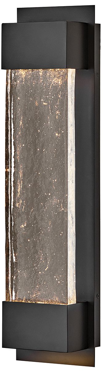 Hinkley Outdoor Rune LED Large Wall Mount Lantern 20" Black