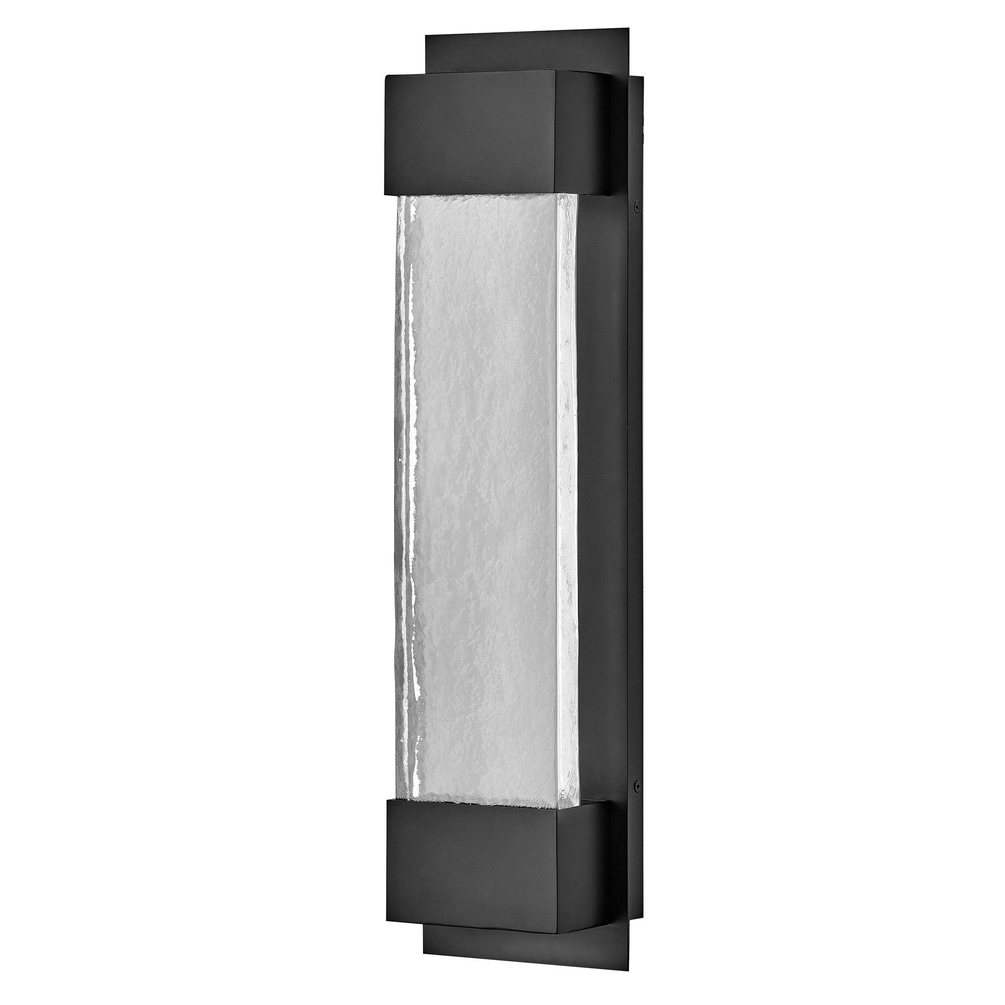 Image 5 Hinkley Outdoor Rune LED Large Wall Mount Lantern 20" Black more views