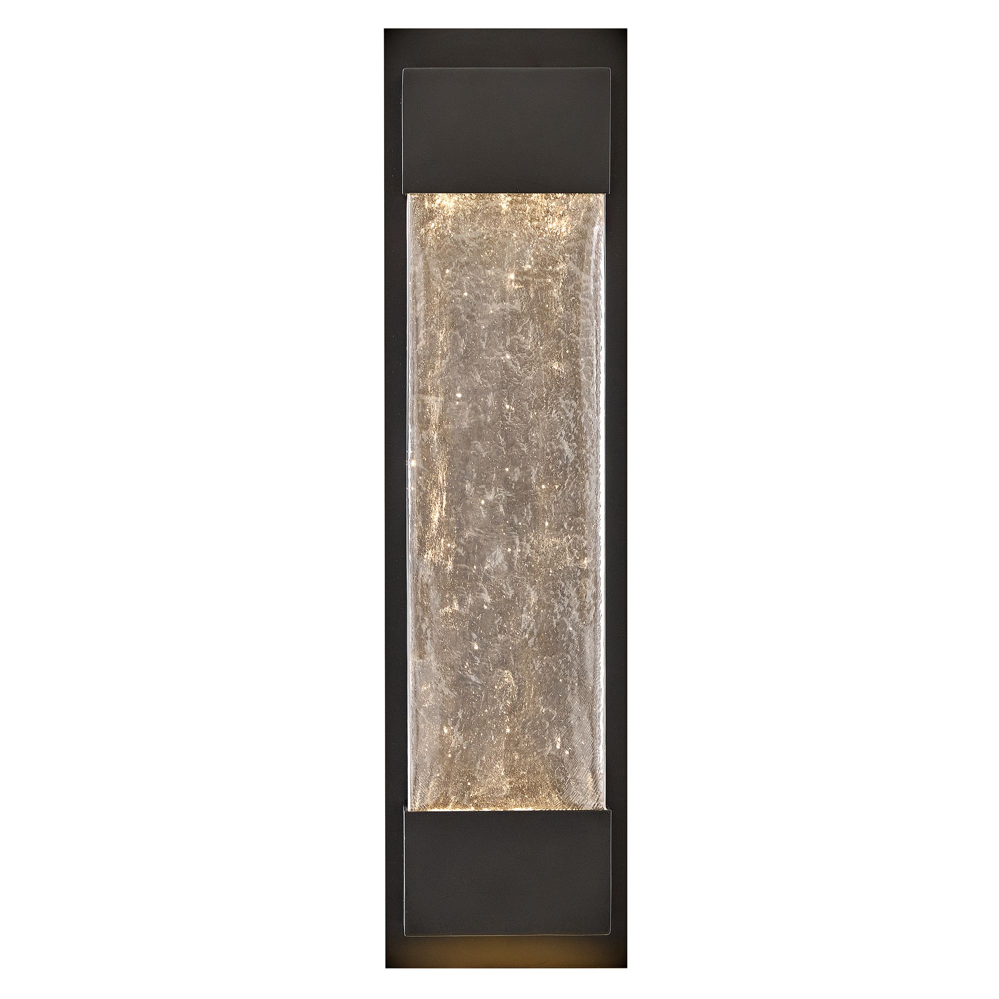 Image 6 Hinkley Outdoor Rune LED Large Wall Mount Lantern 20" Black more views