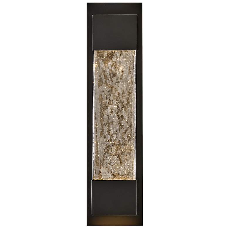 Image 5 Hinkley Outdoor Rune LED Medium Wall Mount Lantern Black more views