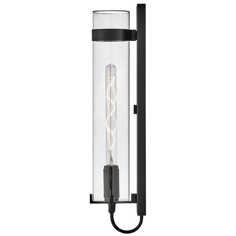 Image 6 HINKLEY OUTDOOR RYDEN Large Wall Mount Lantern Black more views