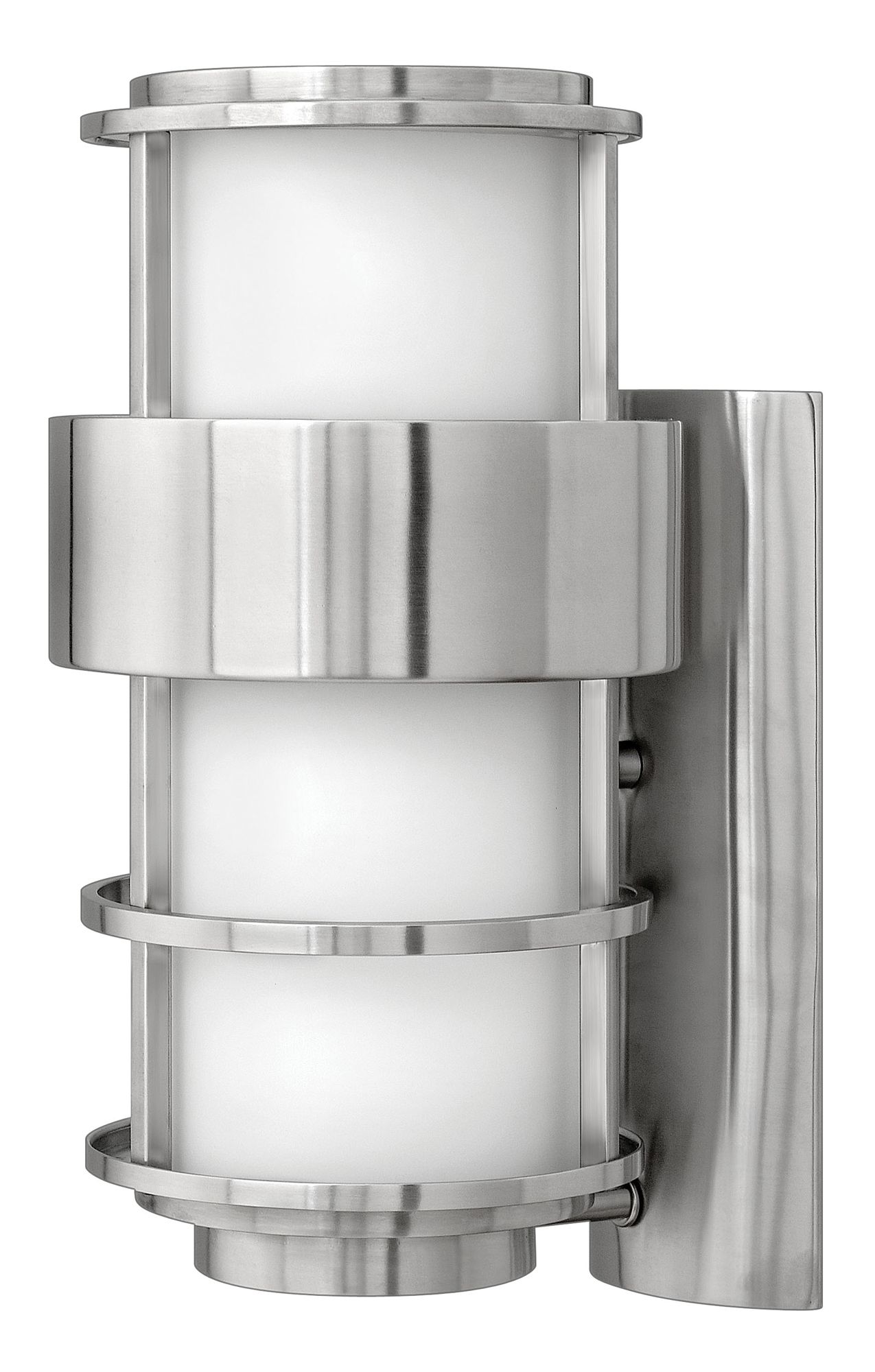 Image 2 Hinkley Outdoor Saturn Medium Wall Mount Lantern 16" Stainless Steel more views
