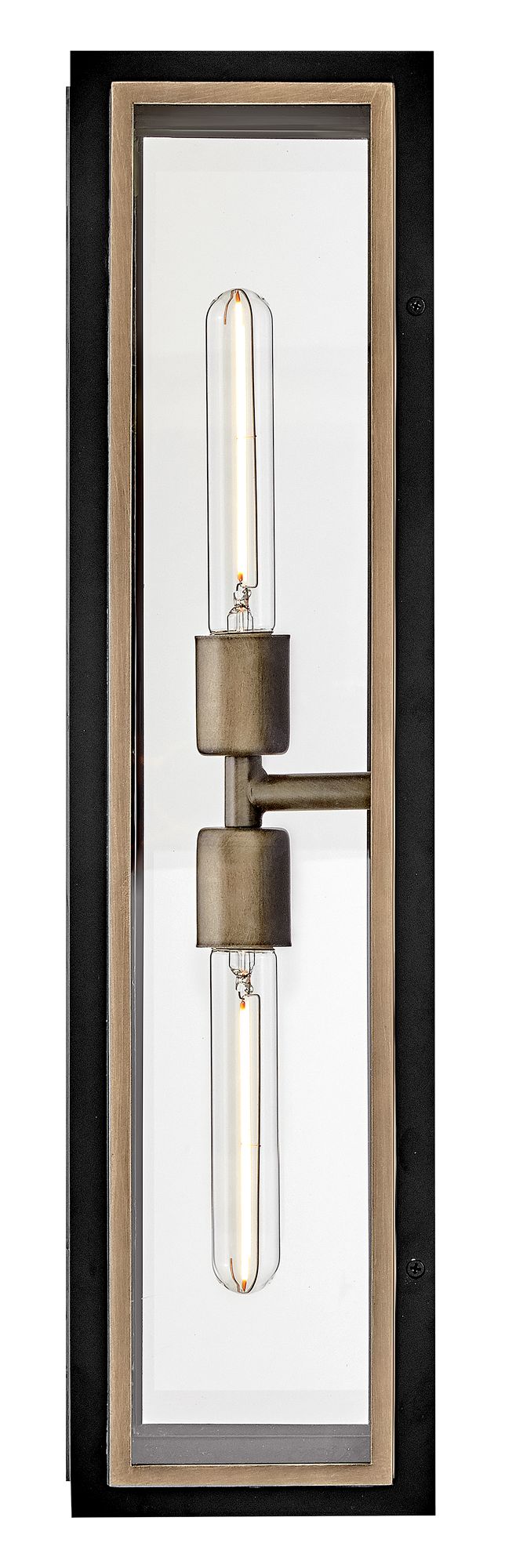 Hinkley Outdoor Shaw Large Wall Mount Lantern 24" Black