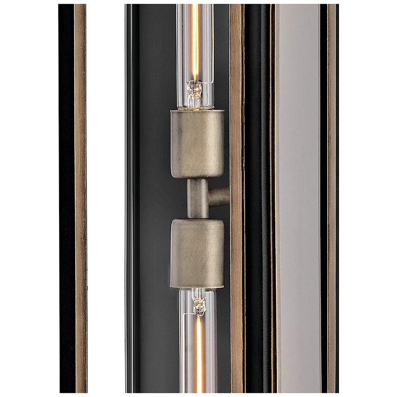 Image 5 Hinkley Outdoor Shaw Large Wall Mount Lantern Black more views