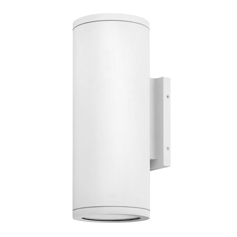 Image 5 Hinkley Outdoor Silo Medium Wall Mount Lantern Textured White more views