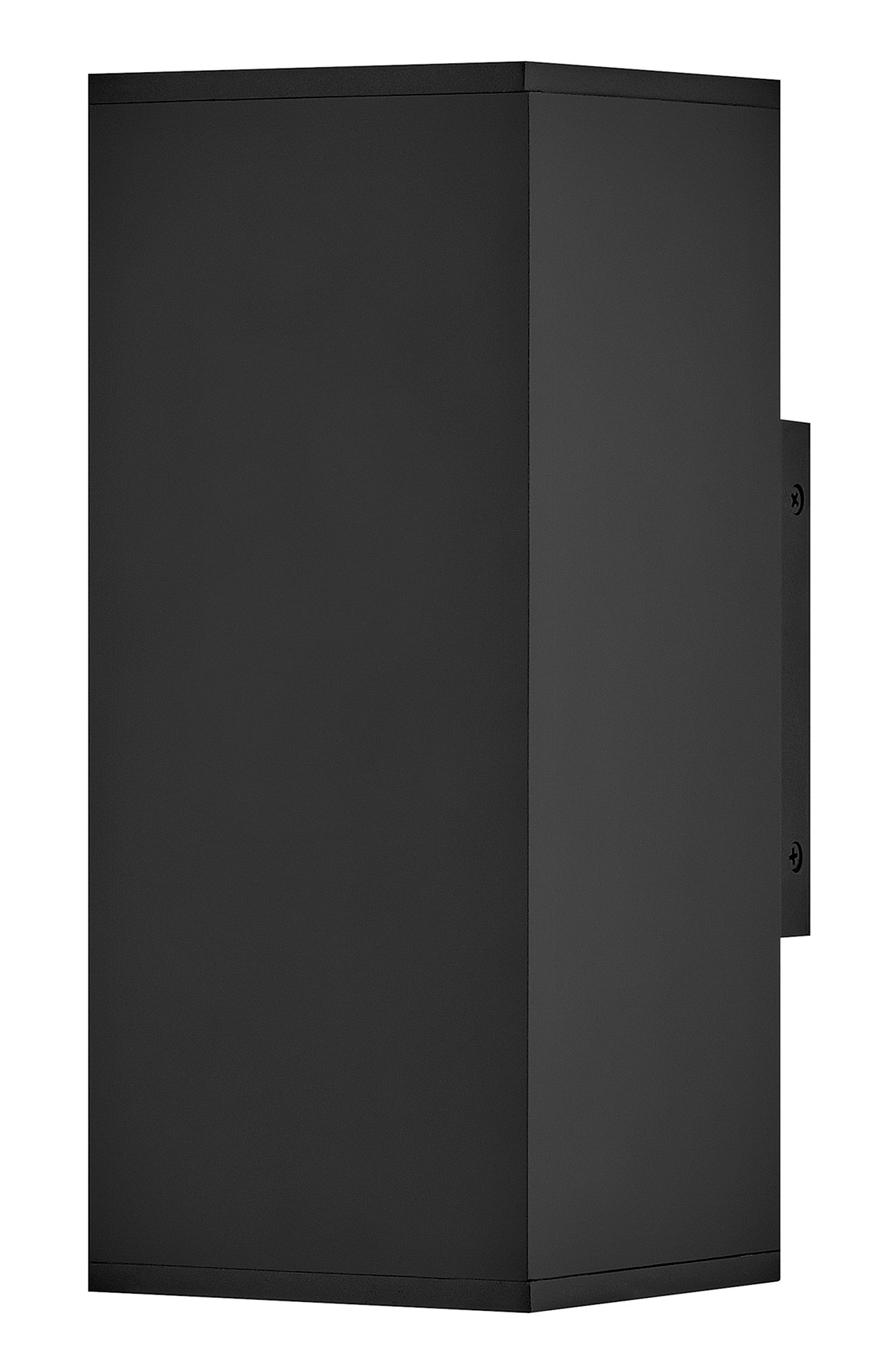 Image 7 Hinkley Outdoor Tetra Small LED Wall Mount Lantern Up/Down 12" Black more views