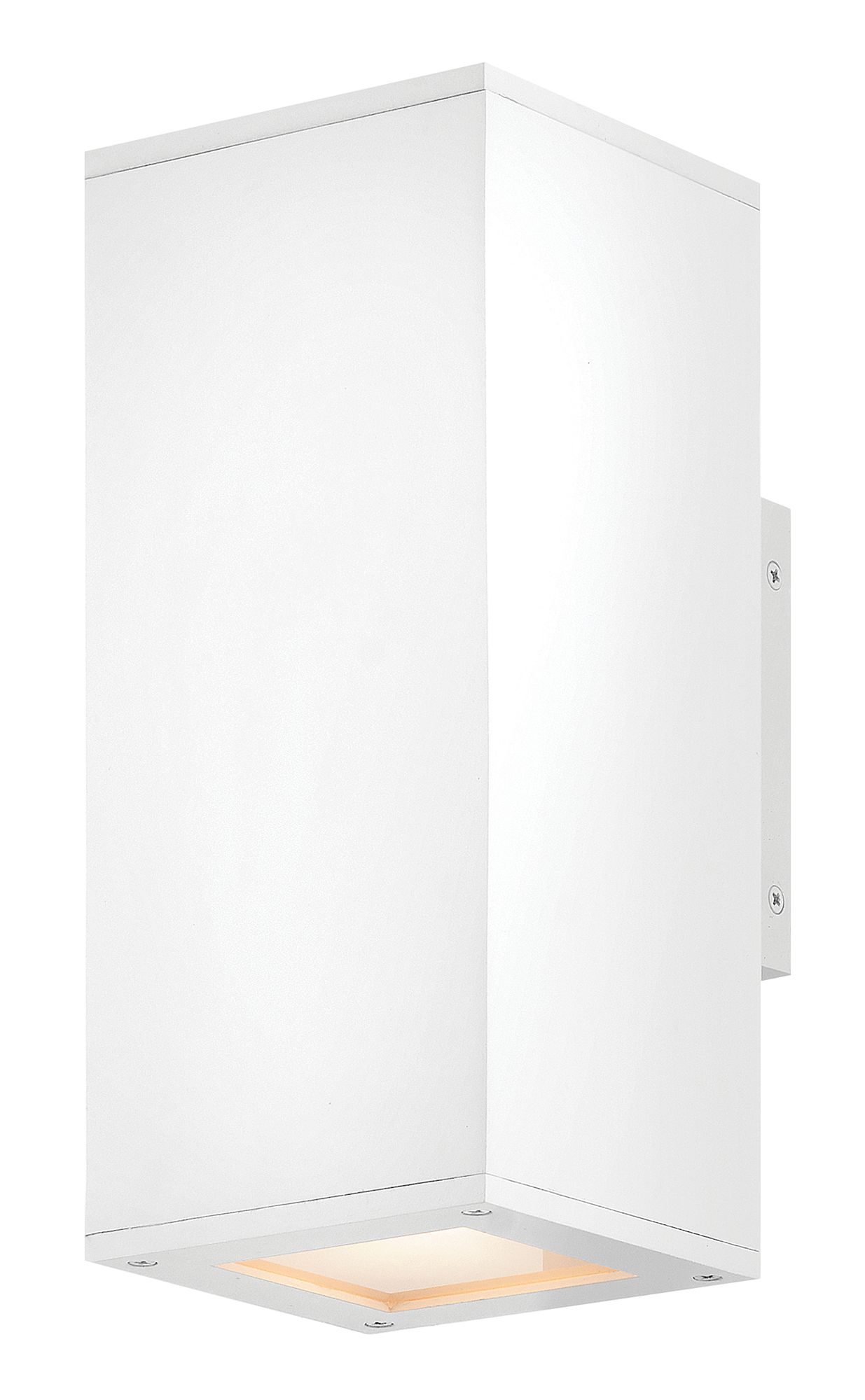 Image 2 Hinkley Outdoor Tetra Small Wall Mount Lantern Up/Down 5" Textured White more views