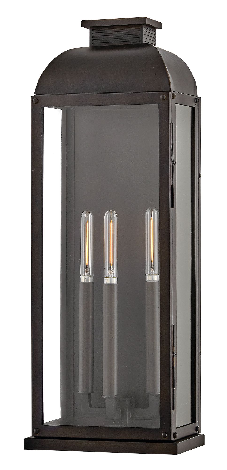 Image 2 Hinkley Outdoor Tiverton Large Wall Mount Lantern 24" Dark Oxidized Brass more views