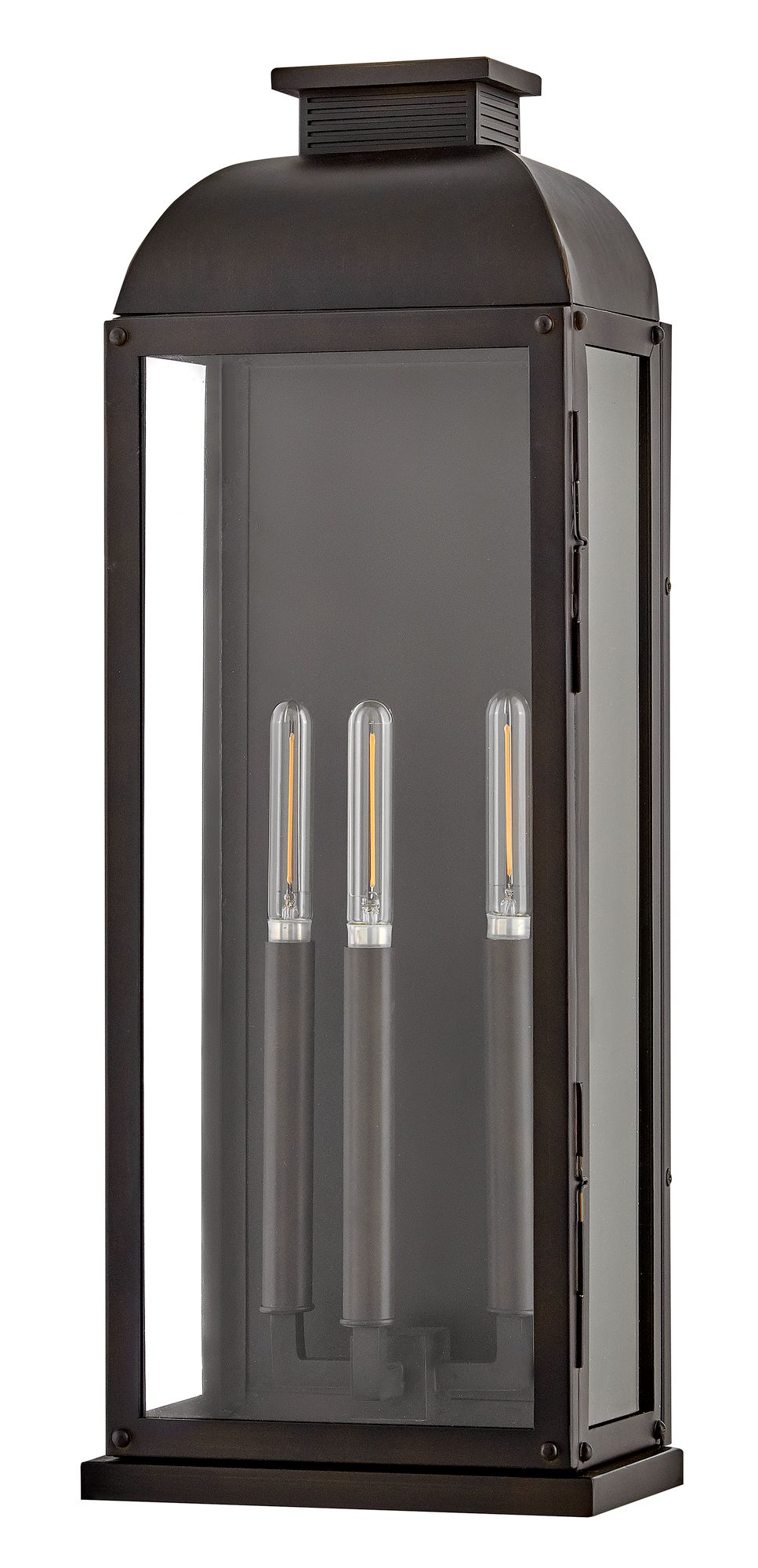 Image 7 Hinkley Outdoor Tiverton Large Wall Mount Lantern 24" Dark Oxidized Brass more views