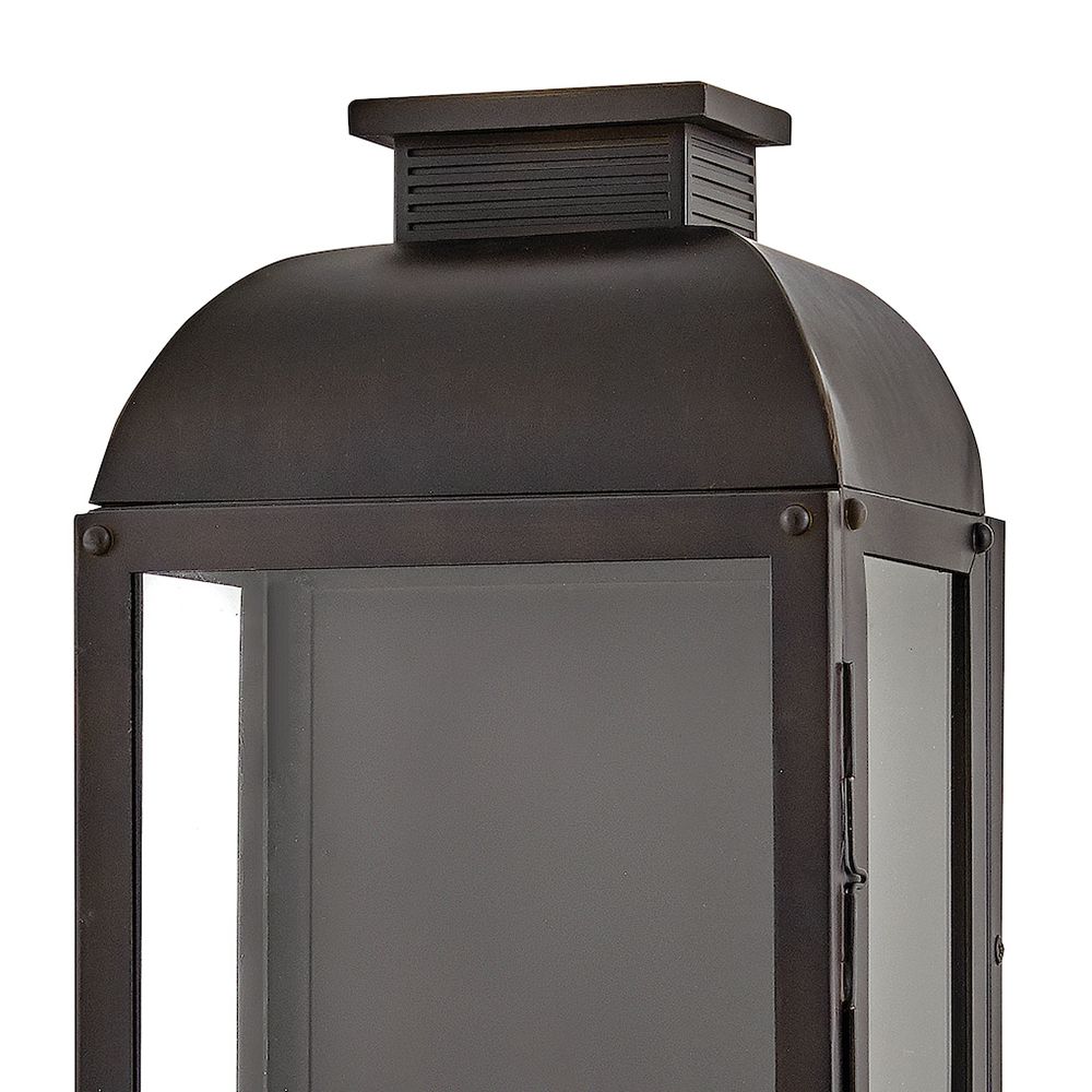 Image 4 Hinkley Outdoor Tiverton Large Wall Mount Lantern Dark Oxidized Brass more views