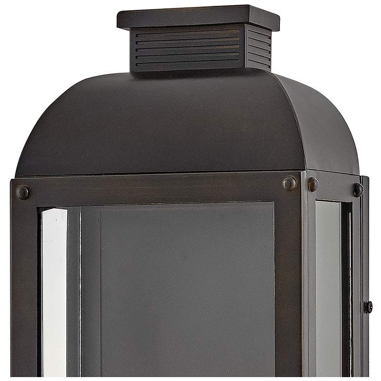 Image 4 Hinkley Outdoor Tiverton Medium Wall Mount Lantern Dark Oxidized Brass more views