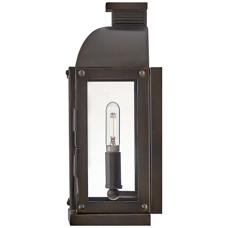 Image 7 Hinkley Outdoor Tiverton Small Wall Mount Lantern Dark Oxidized Brass more views