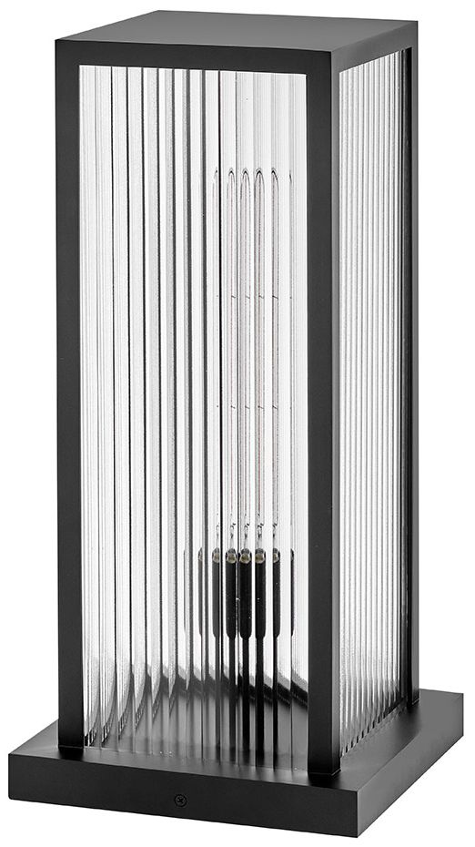 Image 4 Hinkley Outdoor Torrent Large Pier Mount Lantern 19" Black more views