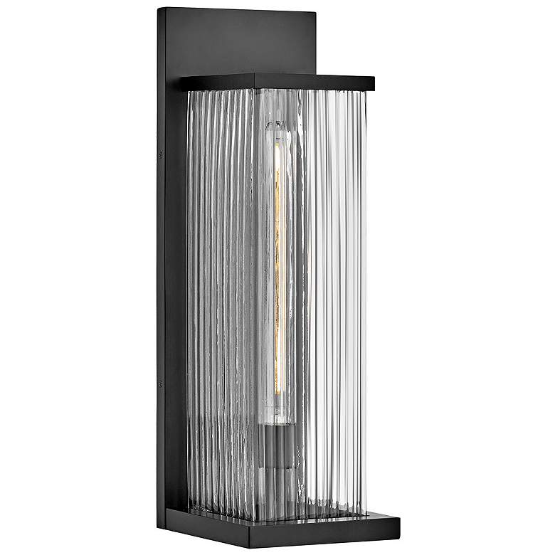 Image 1 Hinkley Outdoor Torrent Large Wall Mount Lantern Black