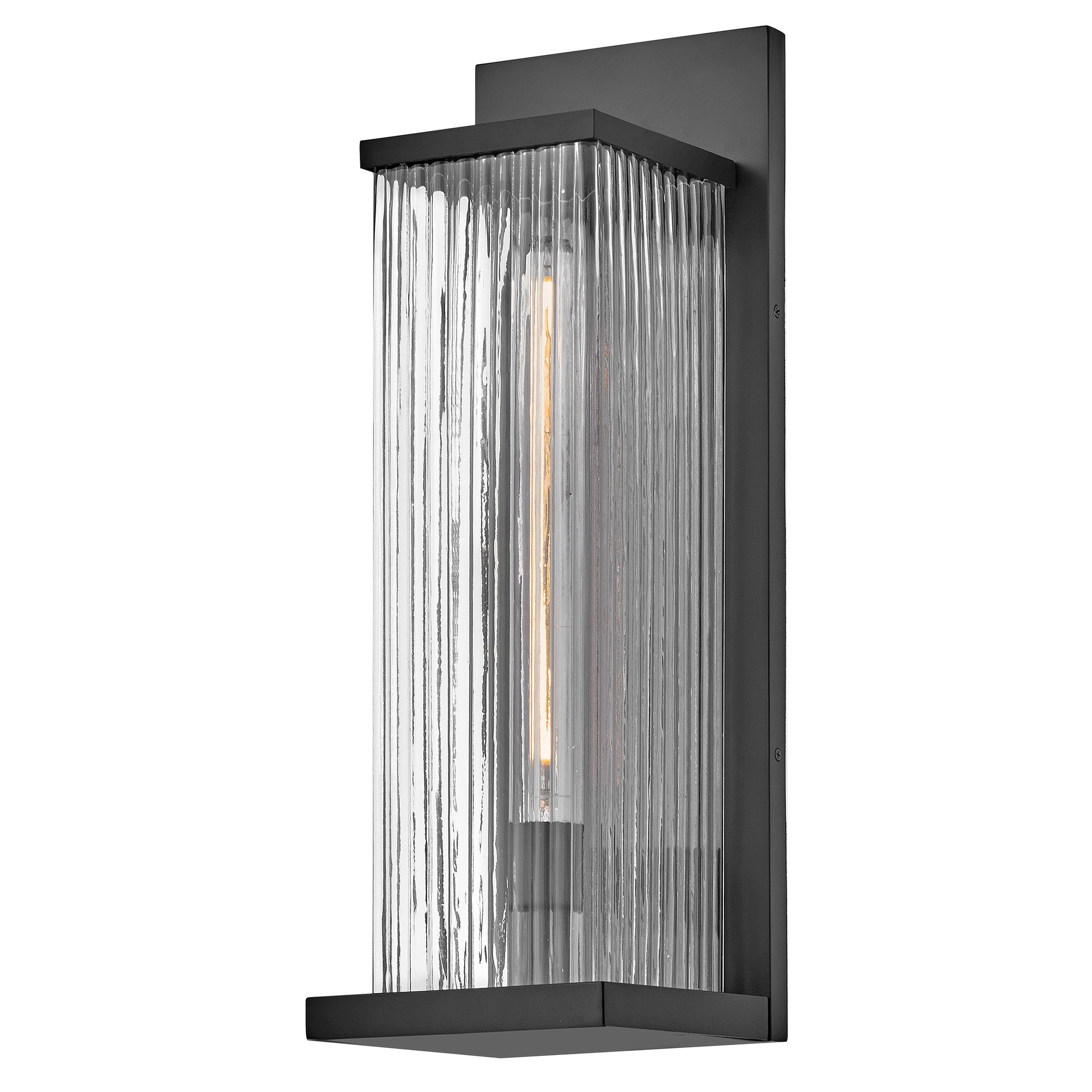 Hinkley Outdoor Torrent Large Wall Mount Lantern Black