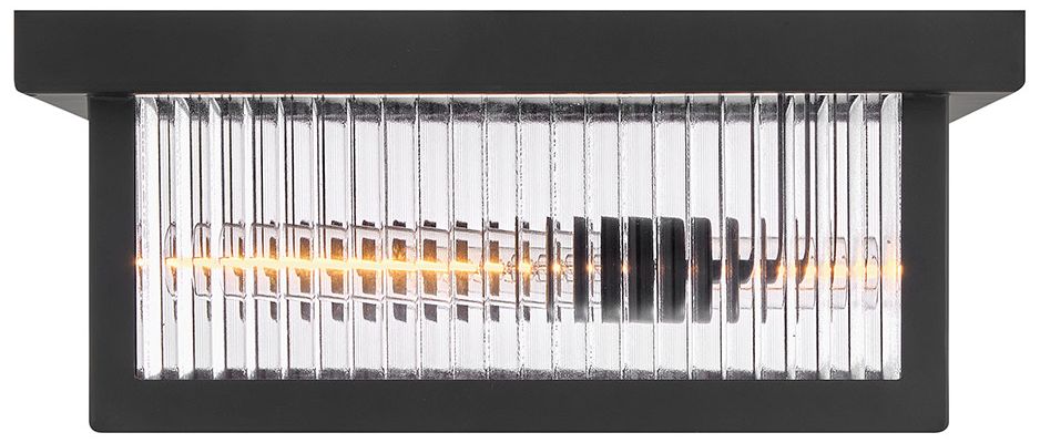 Image 4 Hinkley Outdoor Torrent Medium Flush Mount 14" Black more views