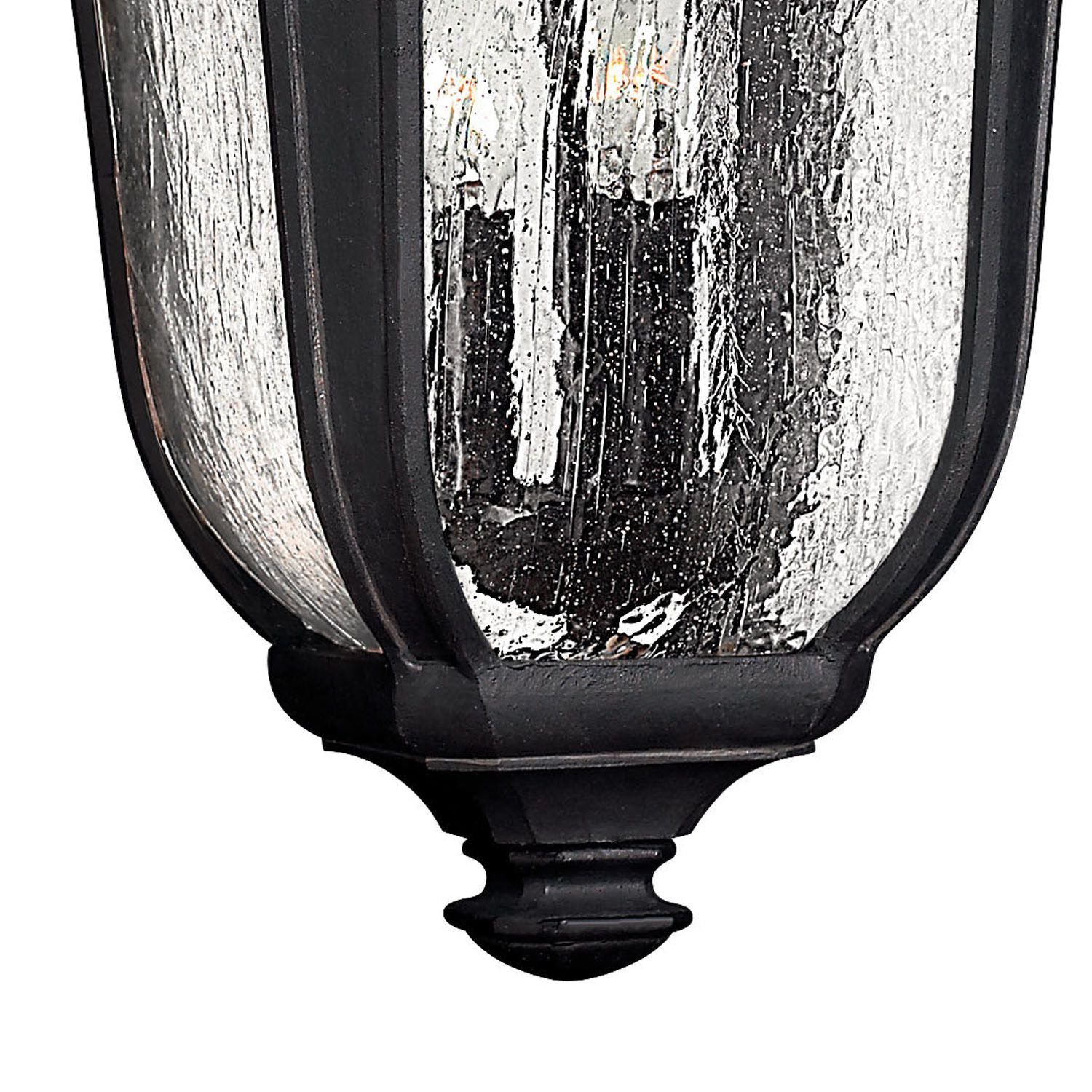 Image 3 Hinkley Outdoor Trafalgar Large Hanging Lantern 25" Museum Black more views