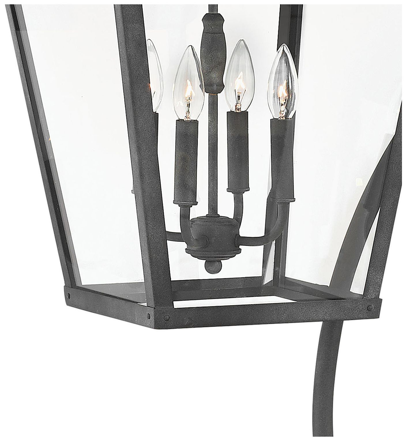 Image 5 Hinkley Outdoor Trellis Double XL Wall Mount Lantern 16.0" Aged Zinc more views