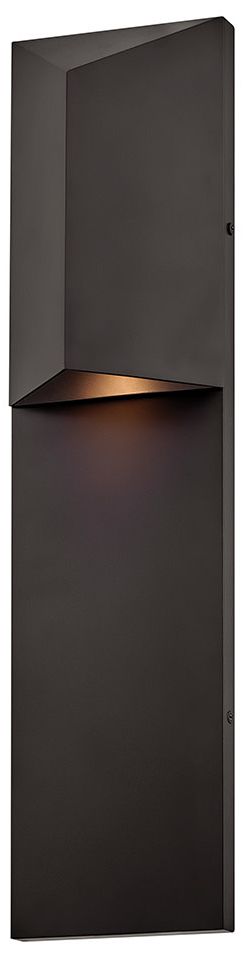 Image 7 Hinkley Outdoor Treva Large Wall Mount Lantern 22" Dark Oxidized Brass more views
