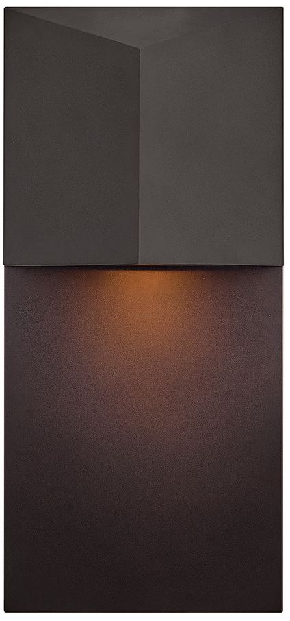 Image 5 Hinkley Outdoor Treva Small Wall Mount Lantern 12" Dark Oxidized Brass more views