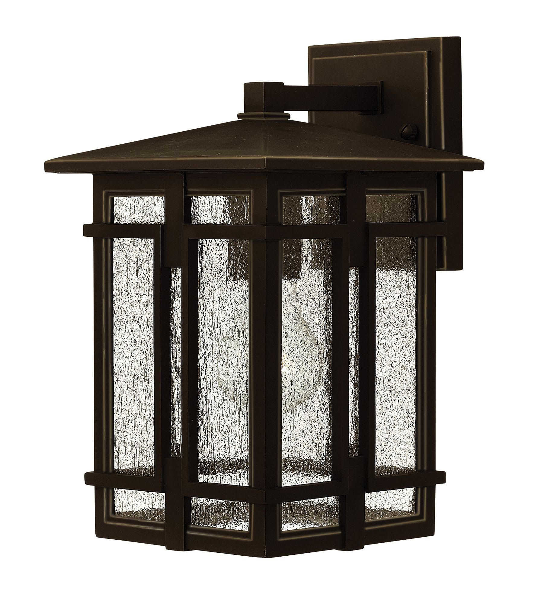 Image 2 Hinkley Outdoor Tucker Small Wall Mount Lantern 11.5" Oil Rubbed Bronze more views