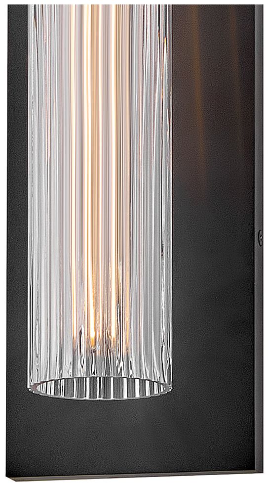 Image 3 Hinkley Outdoor Voight Medium Wall Mount Lantern 14.75" Black more views