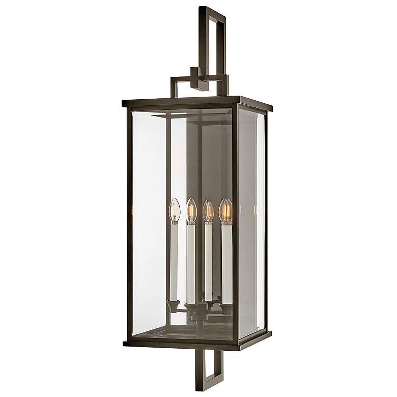 Image 1 Hinkley Outdoor Weymouth Extra Large Wall Mount 14" Oil Rubbed Bronze