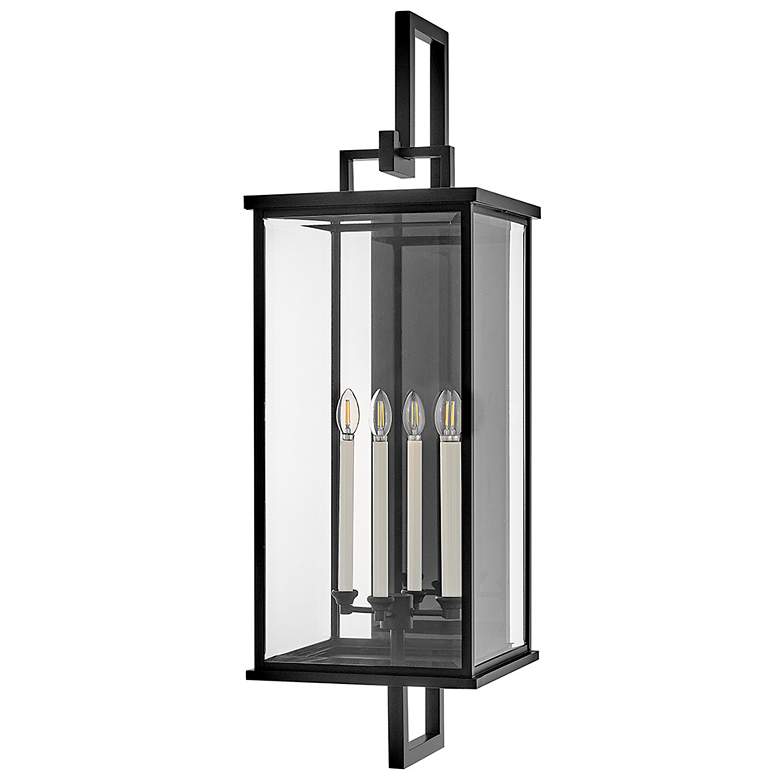 Image 2 Hinkley Outdoor Weymouth Extra Large Wall Mount Lantern 14" Black more views