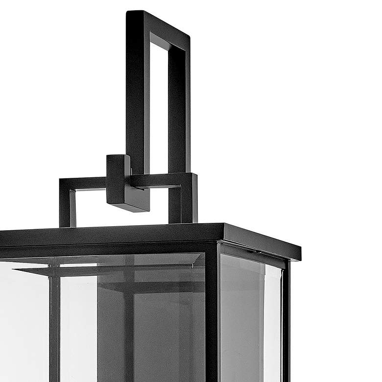Image 3 Hinkley Outdoor Weymouth Extra Large Wall Mount Lantern 14" Black more views
