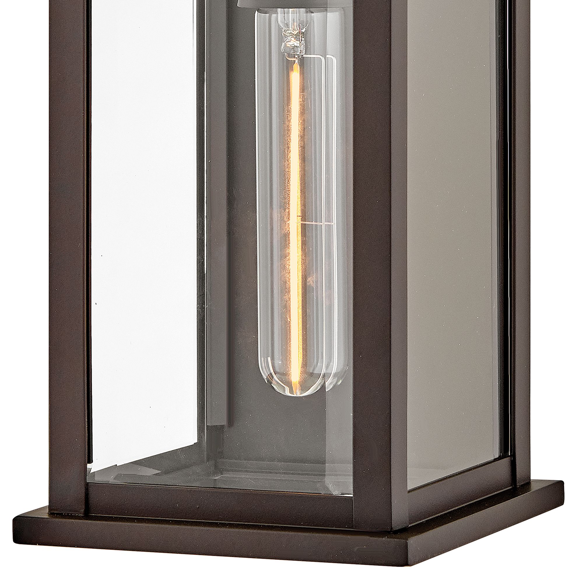 Image 5 Hinkley Outdoor Weymouth Small Wall Mount Lantern 13.25" Oil Rubbed Bronze more views