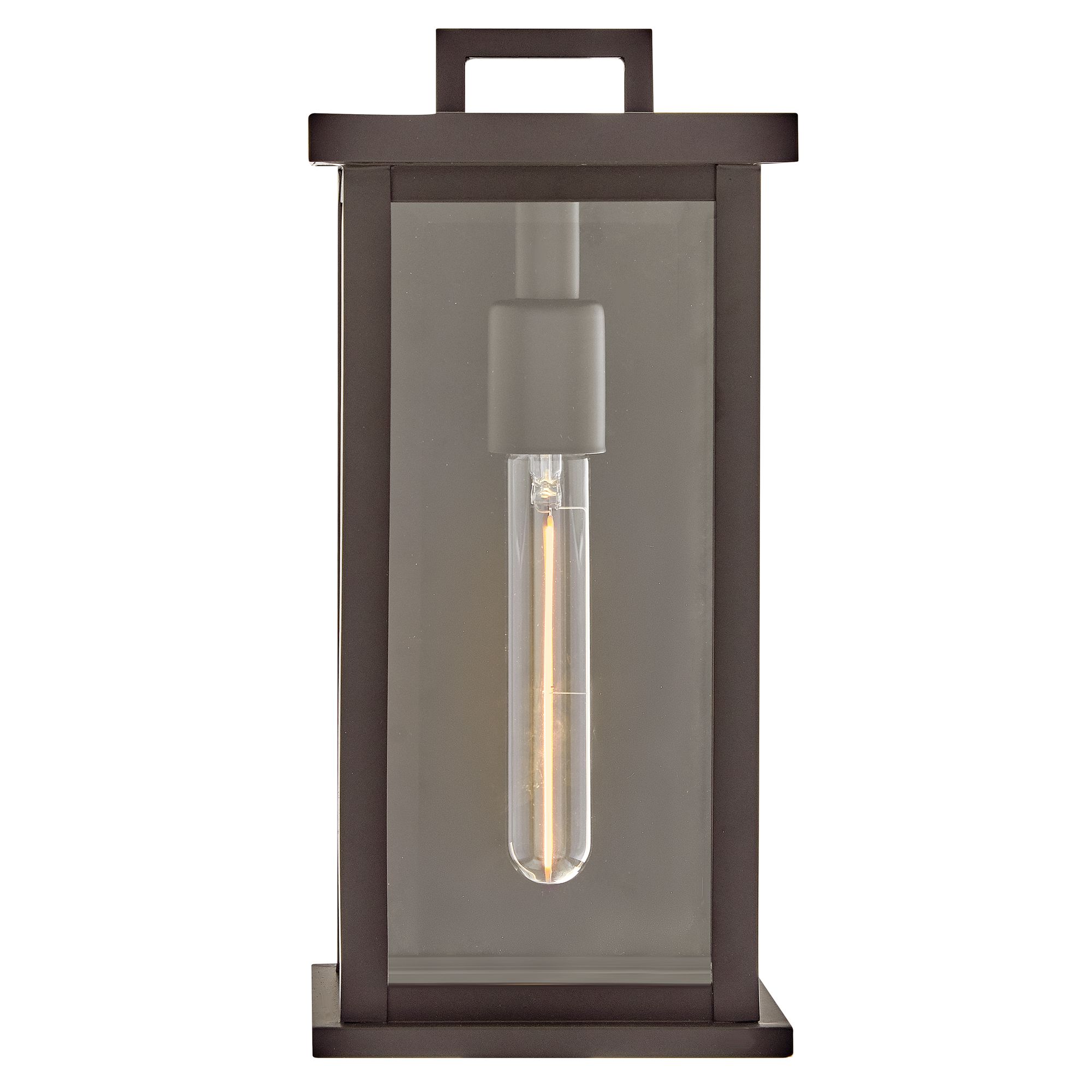 Hinkley Outdoor Weymouth Small Wall Mount Lantern 13.25" Oil Rubbed Bronze