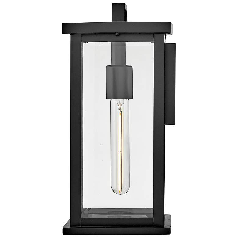 Image 7 Hinkley Outdoor Weymouth Small Wall Mount Lantern Black more views