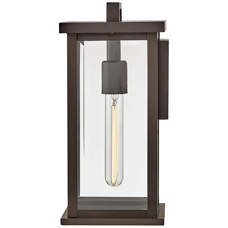 Image 7 Hinkley Outdoor Weymouth Small Wall Mount Lantern Oil Rubbed Bronze more views