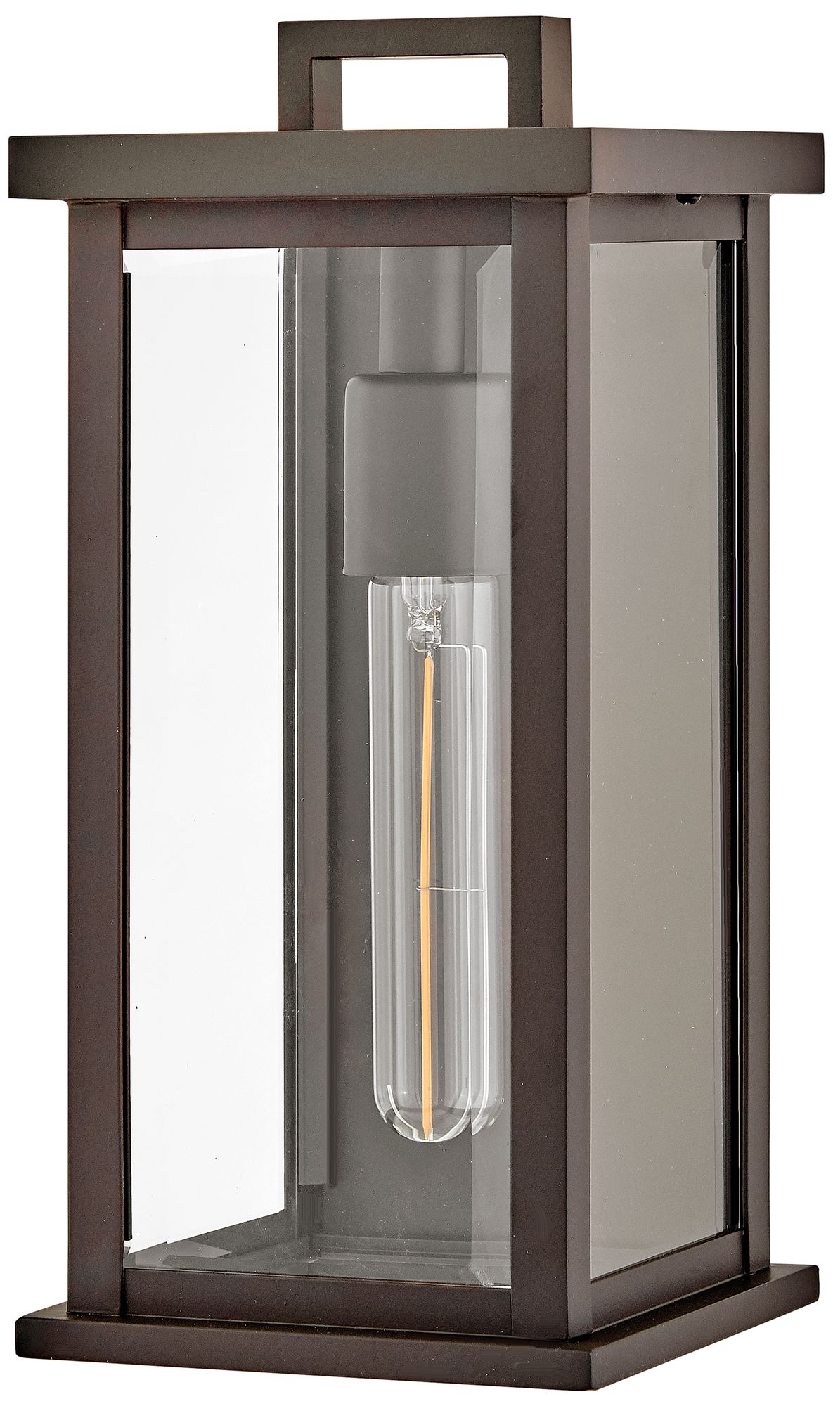 Hinkley Outdoor Weymouth Small Wall Mount Lantern Oil Rubbed Bronze