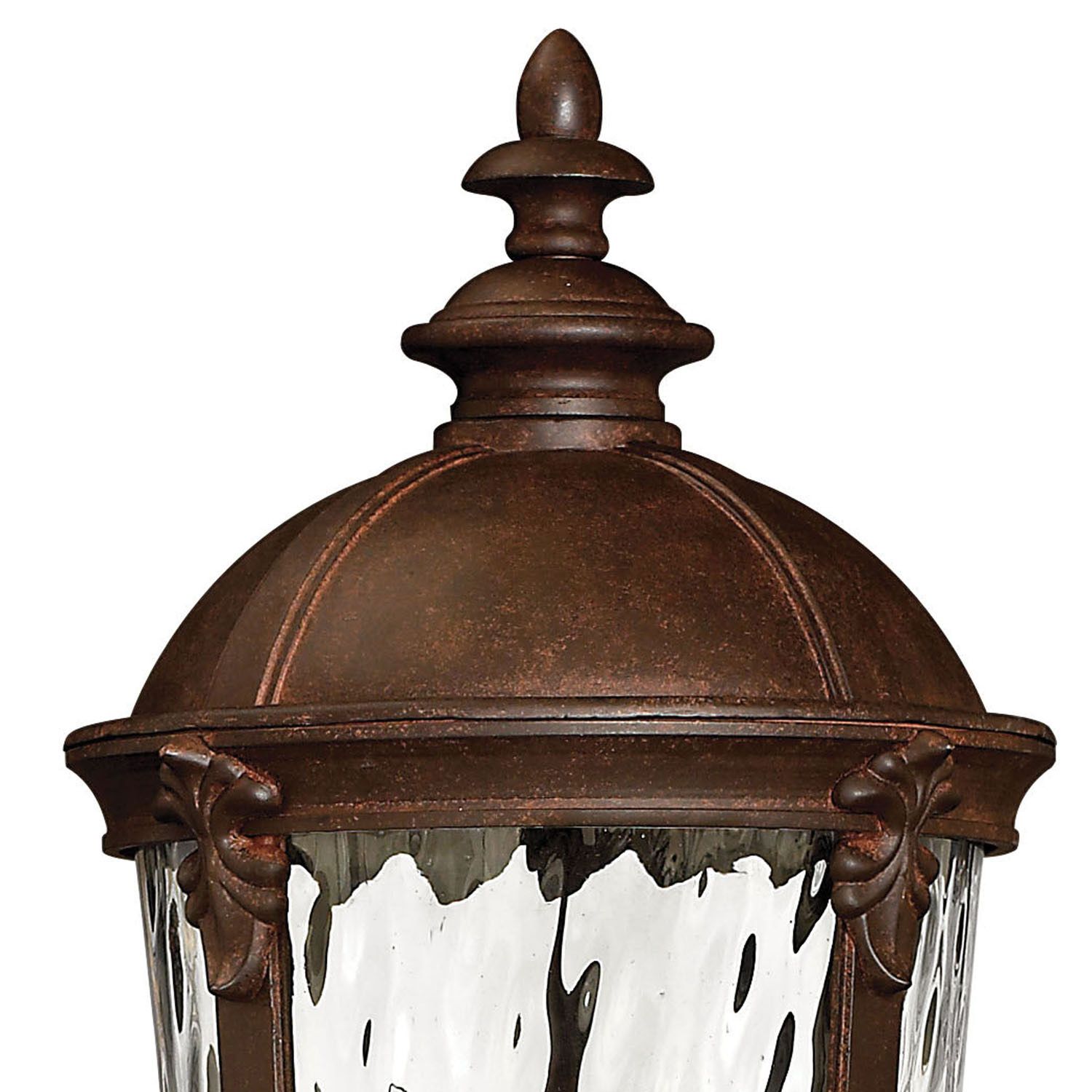 Image 4 Hinkley Outdoor Windsor Extra Large Post Top Lantern 34.75" River Rock more views
