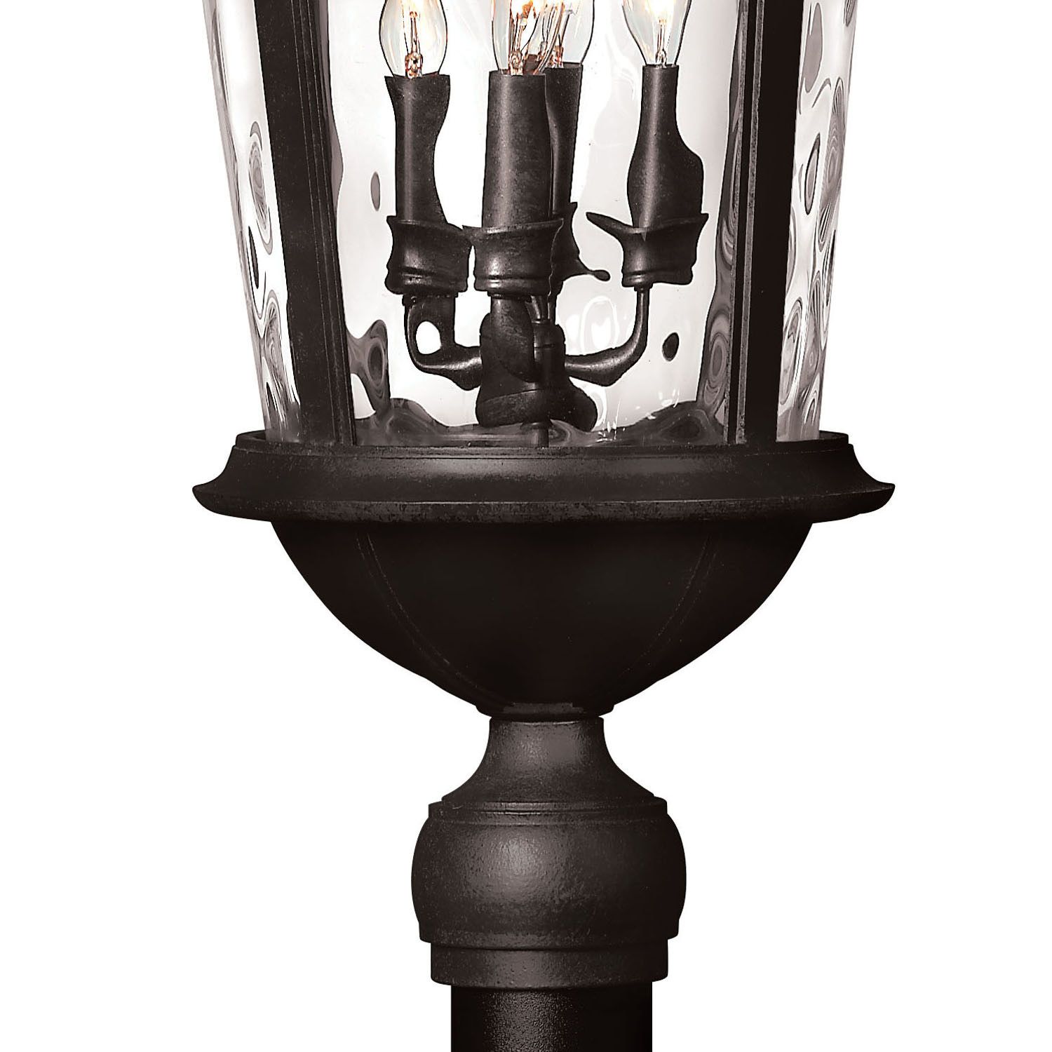 Image 3 Hinkley Outdoor Windsor Large Post Top or Pier Mount Lantern 130" Black more views