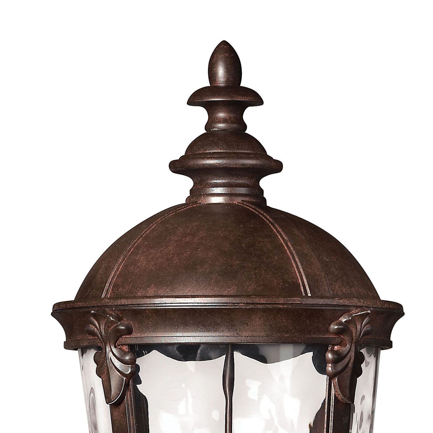 Image 5 Hinkley Outdoor Windsor Large Post Top/Pier Mount Lantern 12.5" River Rock more views