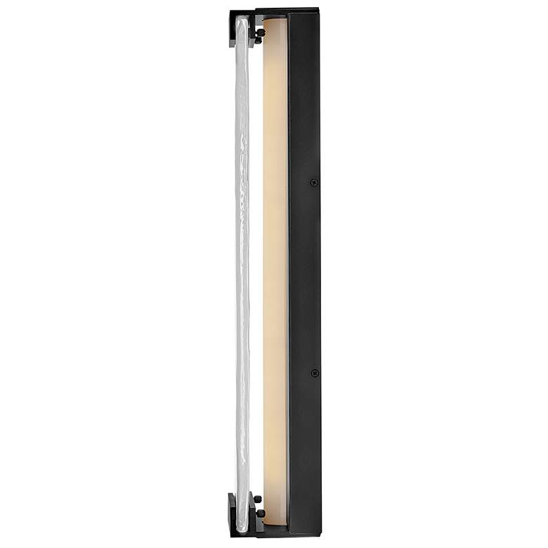 Image 4 Hinkley Outdoor Zayde Large Wall Mount Lantern 8" Black more views