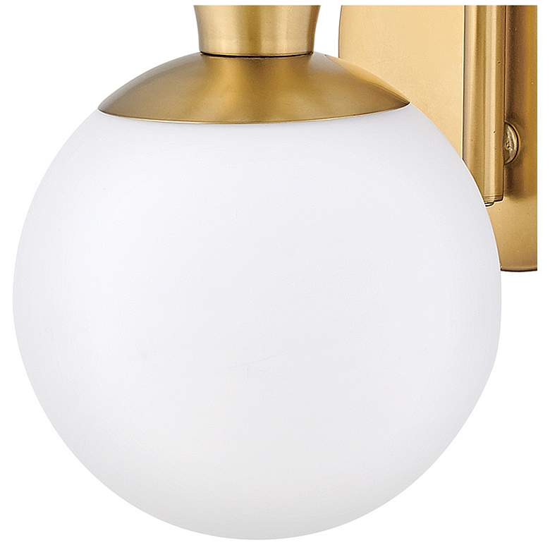 Image 3 Hinkley Palma 10 1/2" High Heritage Brass Wall Sconce more views