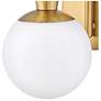 3_Hinkley Palma 10 1/2" High Heritage Brass Wall Sconce more views