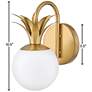 6_Hinkley Palma 10 1/2" High Heritage Brass Wall Sconce more views