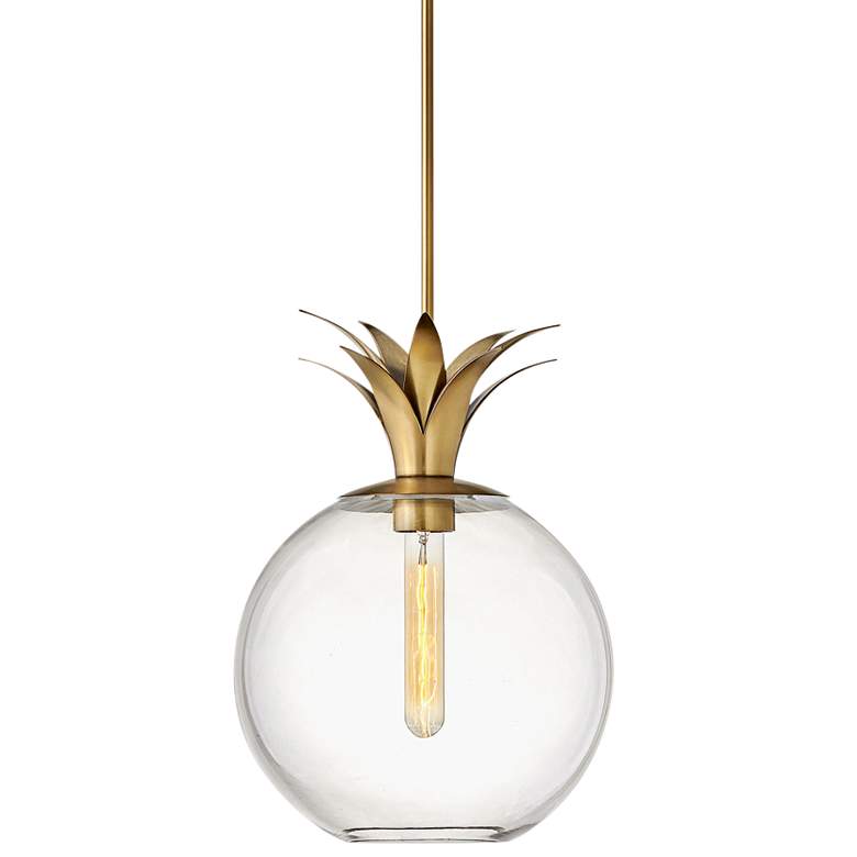 Image 1 Hinkley Palma 10 3/4" Wide Heritage Brass Mini Pendant
