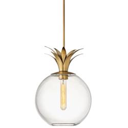 Hinkley Palma 10 3/4" Wide Heritage Brass Mini Pendant