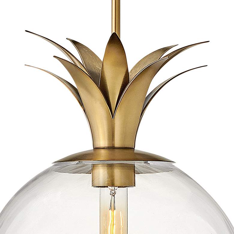 Image 3 Hinkley Palma 10 3/4" Wide Heritage Brass Mini Pendant more views